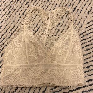 Cream bralette